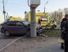 На Ленинградском проспекте в Архангельске столкнулись Deo Nexia и Subaru, есть пострадавшие