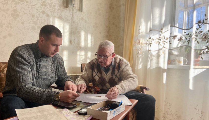 Сергей Пивков поздравил ветеранов с Днем защитника Отечества 