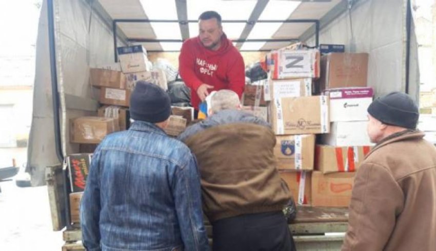 Жители Поморья отправили в Донецк гуманитарную помощь для военных и мирных граждан
