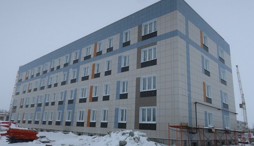 Цигломенский квартал в Архангельске строят более 100 человек