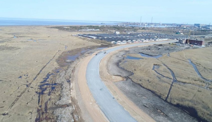 В Северодвинске продолжается строительство двух новых дорог