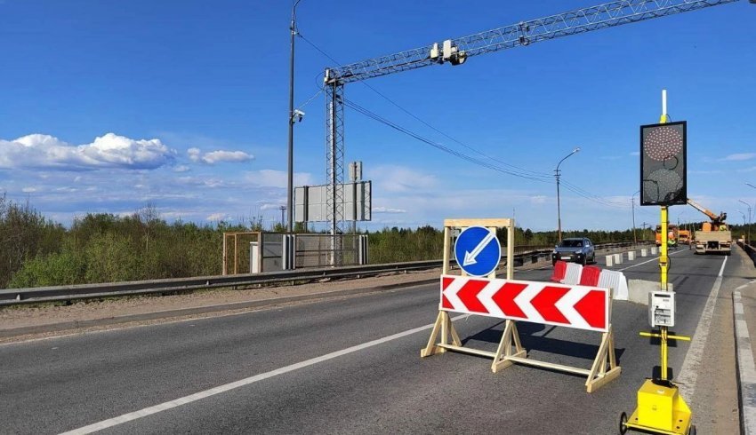 В Приморском районе в рамках нацпроекта начались работы по ремонту путепровода