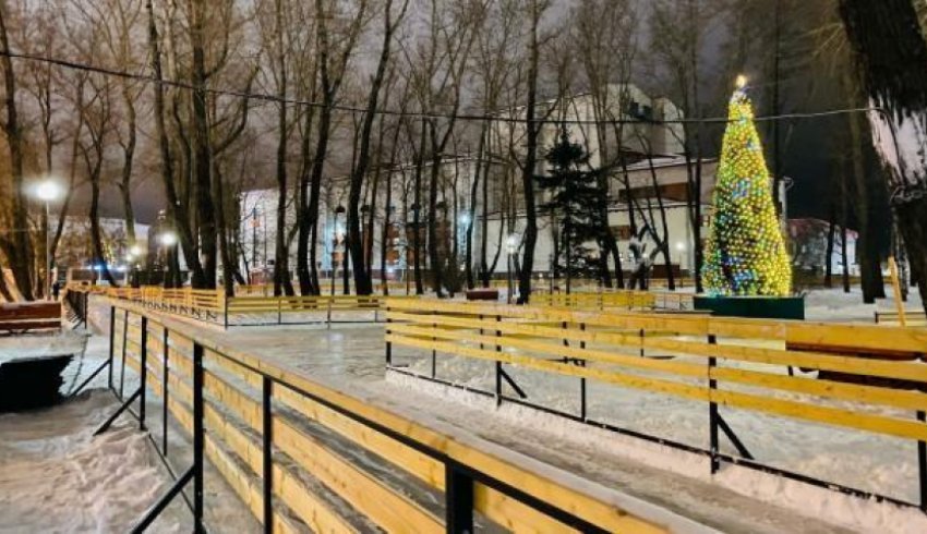 В Архангельске на обновленном катке покажут кино на гигантском экране
