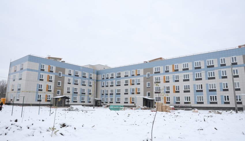 В Цигломени завершается строительство шести социальных домов