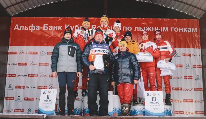 У лыжников Поморья десять медалей Кубка России по лыжным гонкам 