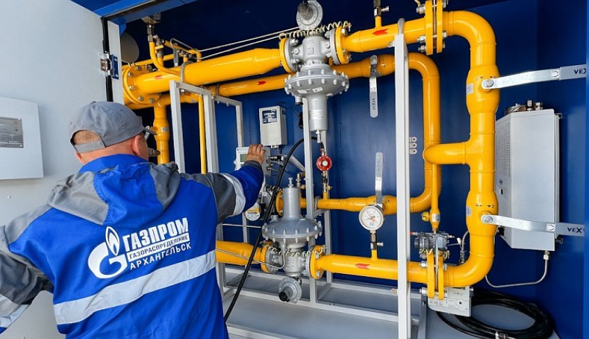 За три года в Архангельской области построено почти 200 км новых газовых сетей