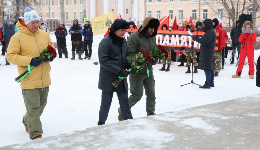 В столице Поморья почтили память погибших в годы интервенции на Русском Севере