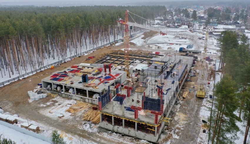 Строительство нового здания Усть-Вельской школы планируют завершить в этом году