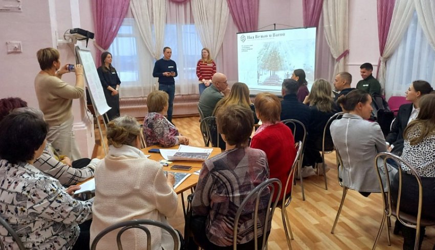 Центр компетенций в Архангельской области помогает муниципальным образованиям с благоустройством территорий