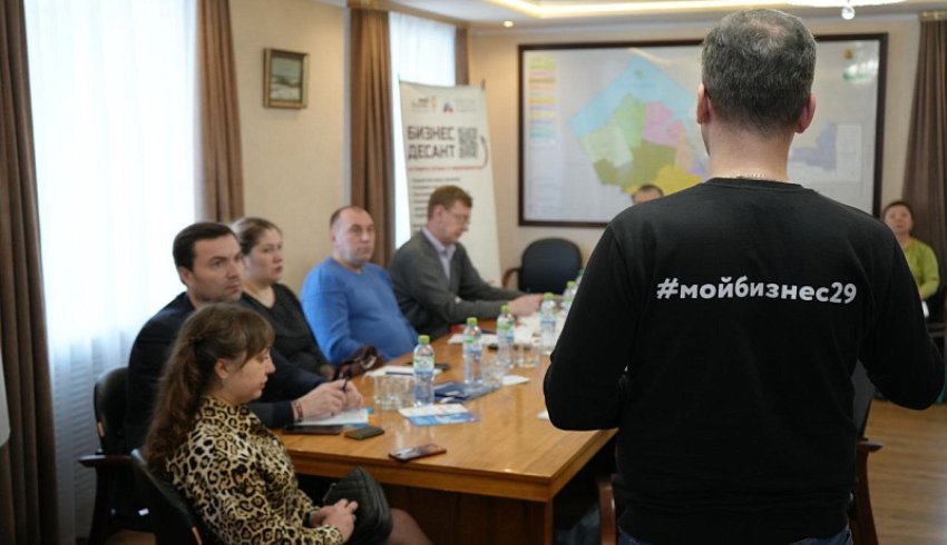 Команда «Бизнес-десанта» в этом году посетила три района Архангельской области