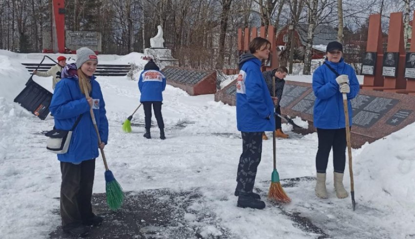 Школьники и студенты участвовали в акции «Арктический ветер» в Шенкурском округе