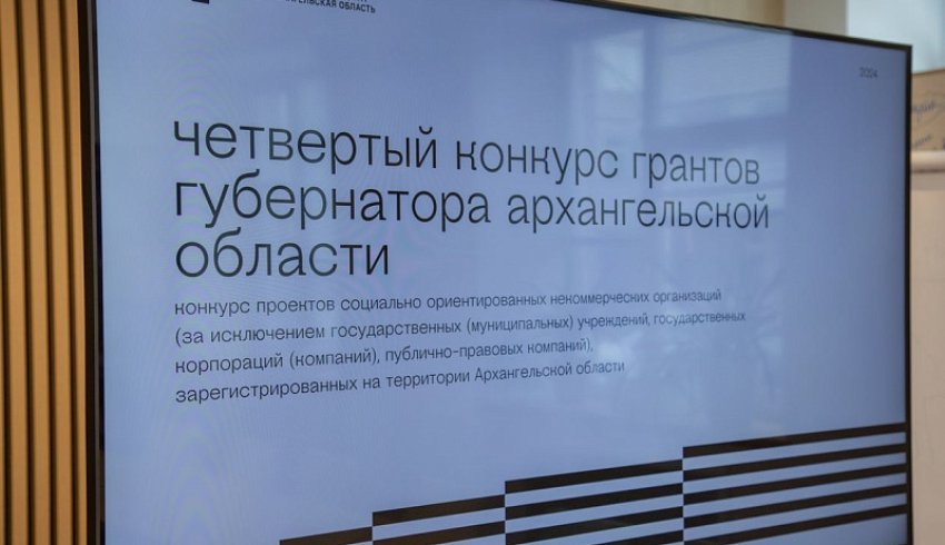 Проекты, поданные на конкурс грантов губернатора Архангельской области, проходят экспертизу
