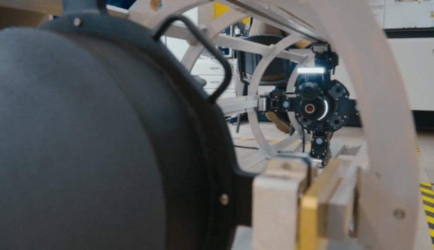 В Поморье тестируют робота для проверки внутреннего состояния труб