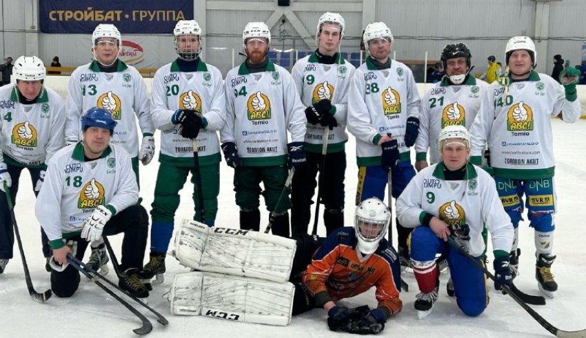 Команда «Сириус» – победитель чемпионата Архангельской области по мини-хоккею с мячом 