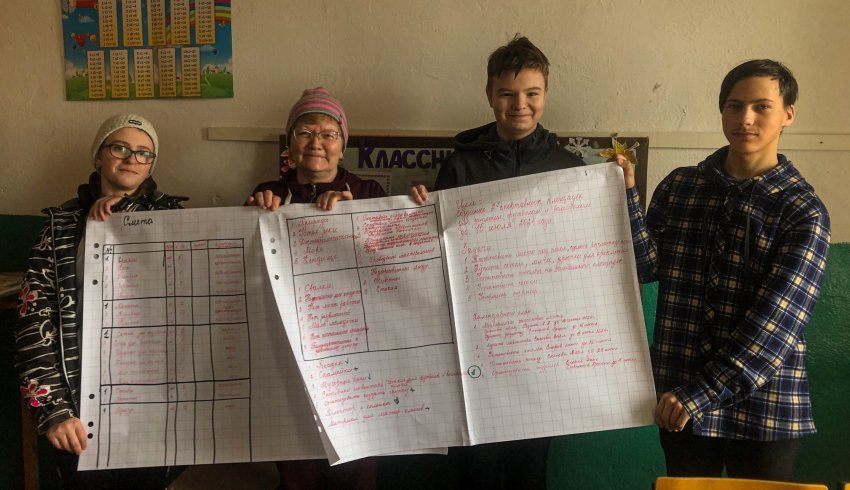 Школьники из села Пурнема прошли обучение по социальному проектированию