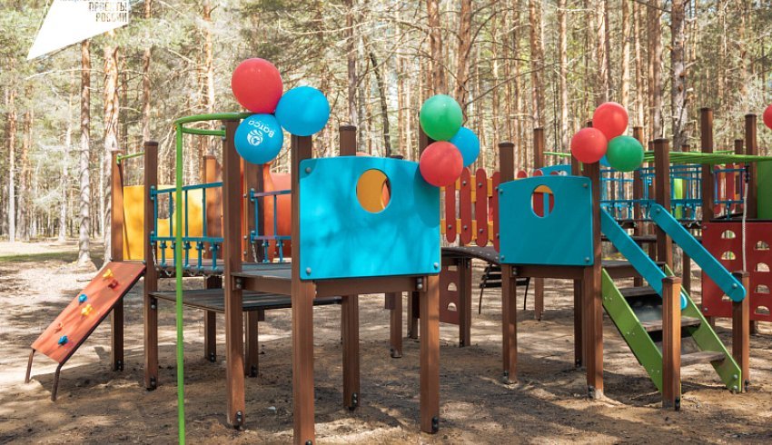 На территории базы отдыха «Ватса-Парк» открылось пространство для отдыха детей и взрослых 