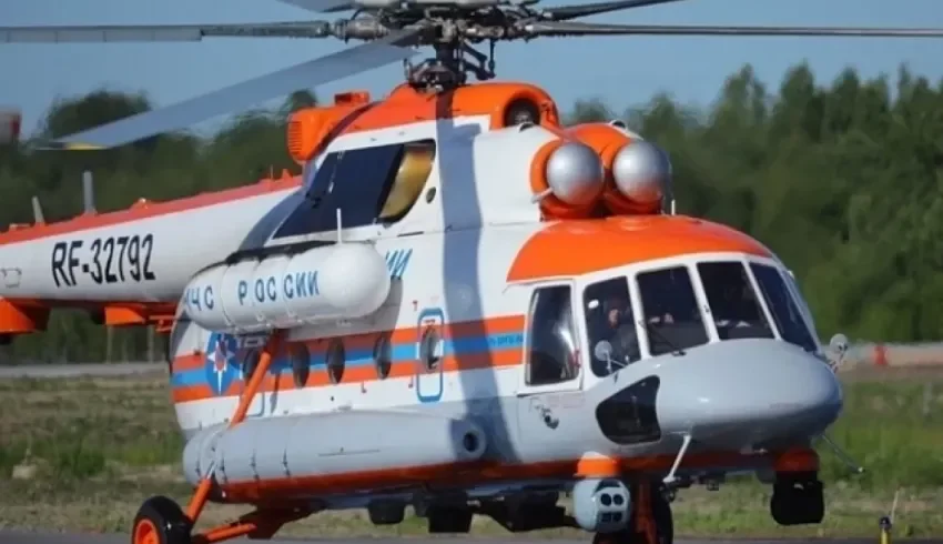 В Архангельской области спасателям передали арктический вертолёт Ми-8