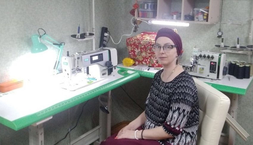 При поддержке службы занятости жительница Устьянского округа открыла ателье