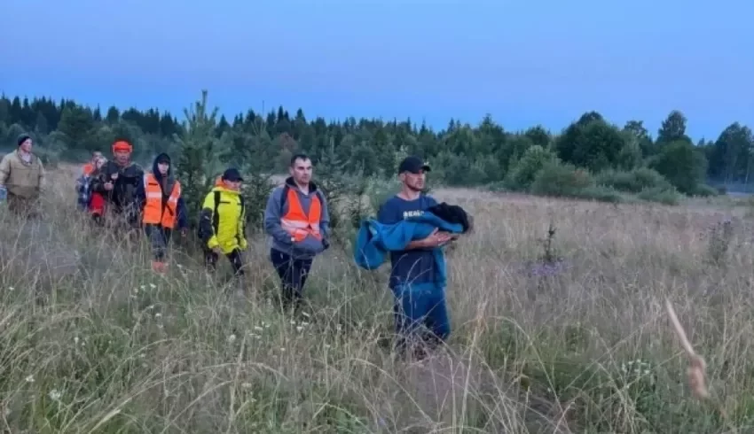 Пропавшую в Архангельской области малышку нашли живой