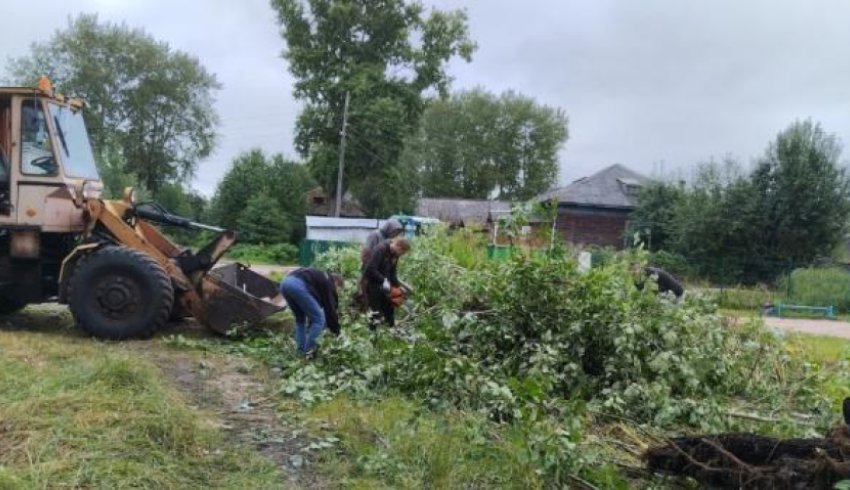 На архангельском Кегострове начали строить спортивную площадку 