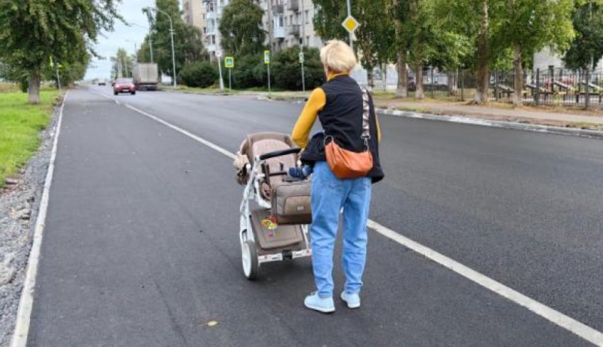 На архангельской набережной появилась новая пешеходная зона 