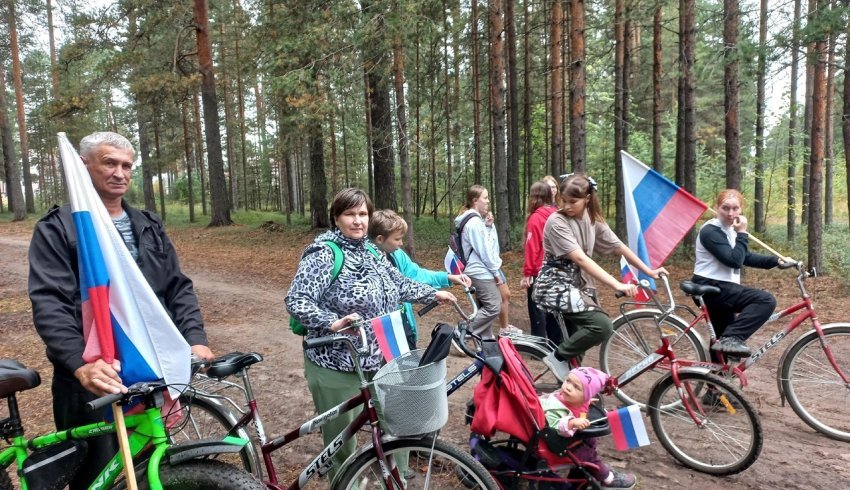 Традиционный велопробег "Стартуют все!" состоялся 24 августа на «Тропе здоровья»