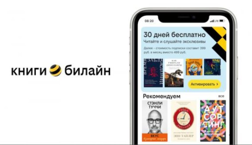 книги билайн запустили голосовой поиск и поштучную продажу книг