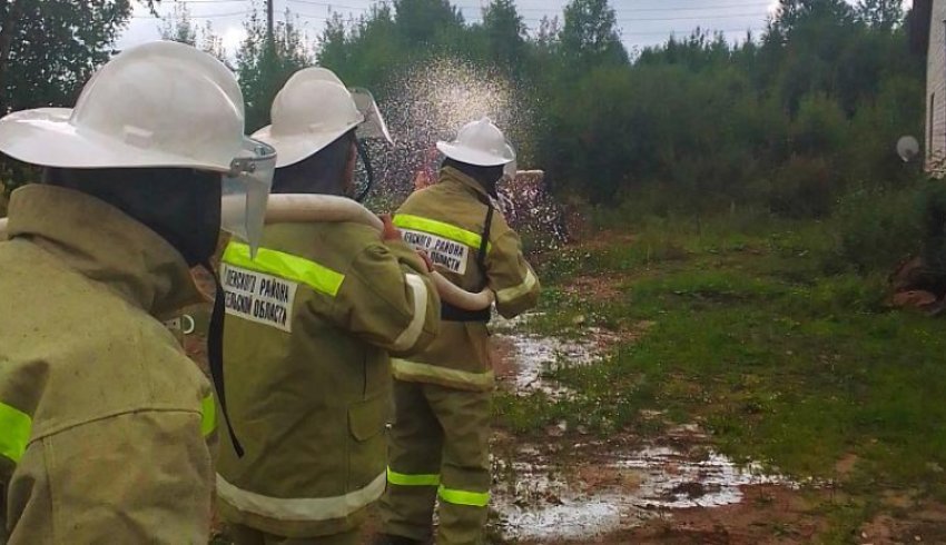 В Поморье определили лучших добровольных пожарных