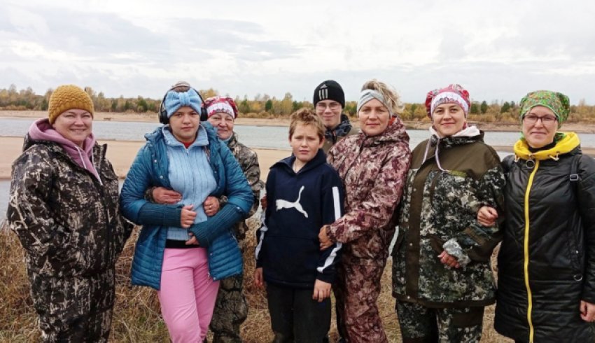 Семейное соревнование «Золотая рыбка» на Ваге под «Быком» в Шенкурском округе