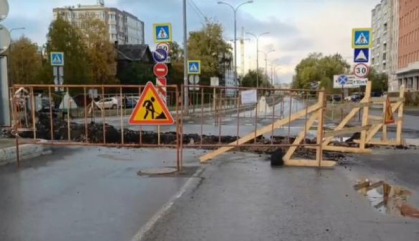 Общественники потребовали от ресурсников устранить «траншею» в центре Архангельска