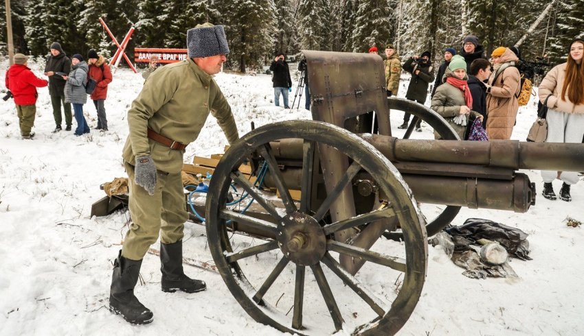 На мемориальном комплексе «Юрьевский рубеж» появился еще один исторический объект