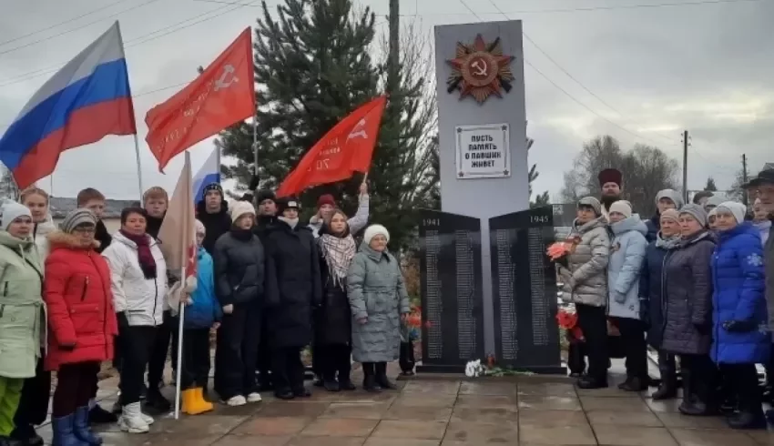 В Архангельской области обновили памятник героям Великой Отечественной