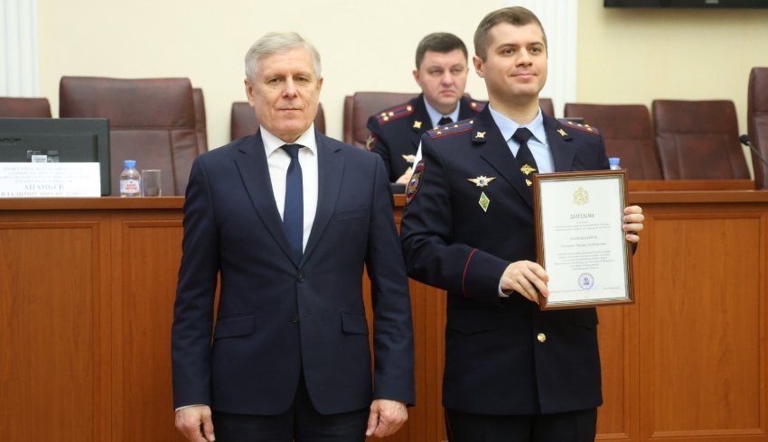 В Архангельской области отметили лучших участковых уполномоченных полиции 