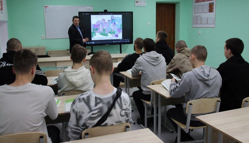 В Красноборском лесотехническом техникуме открылась новая аудитория   