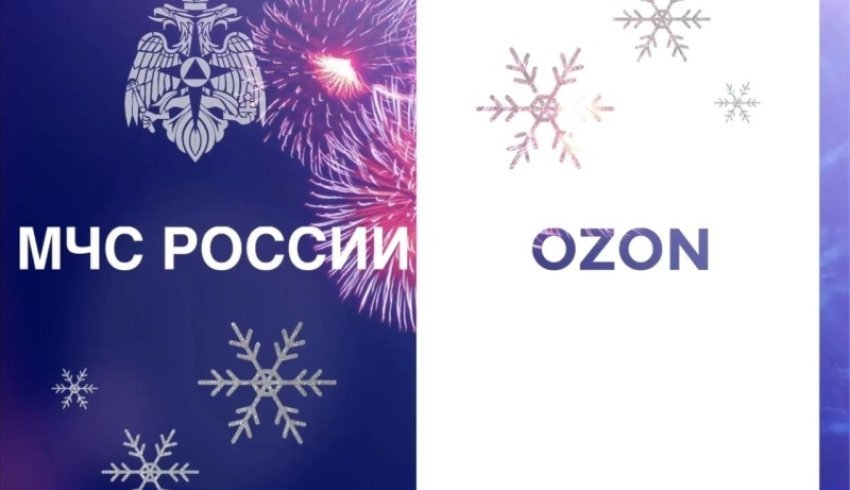 МЧС России и Ozon напомнят покупателям фейерверков о технике безопасности