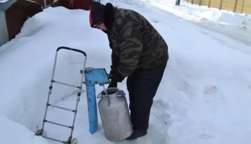 Полсотни домов в Рикасихе под Архангельском остались без водоснабжения