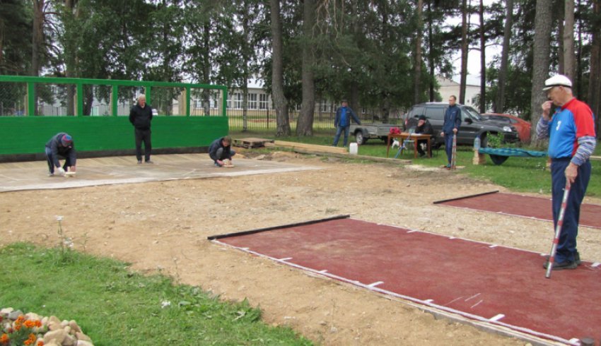 Установят фонари на площадке для игры в городки в Шенкурске