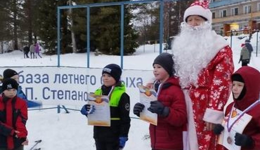 Новогодняя лыжная гонка прошла в Онеге