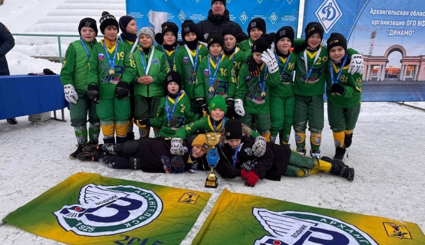 «Водник-2015» – победитель Северо-Западной детской хоккейной лиги