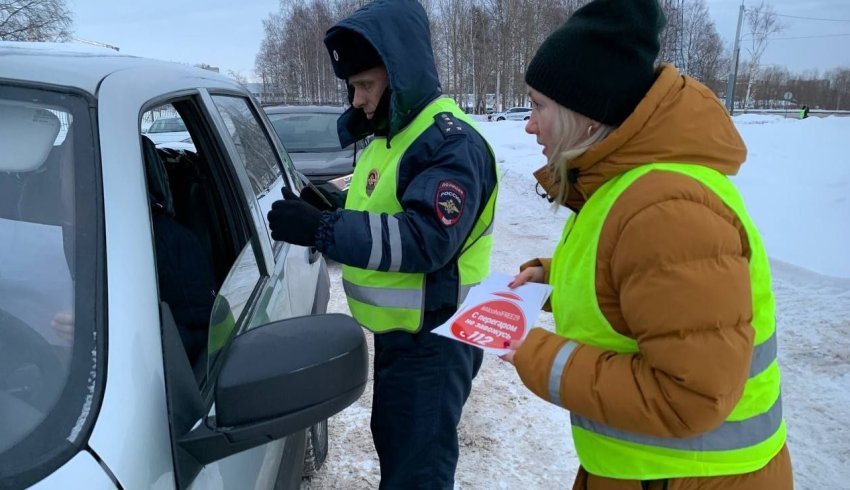 В Архангельске проходит акция «Трезвый водитель»