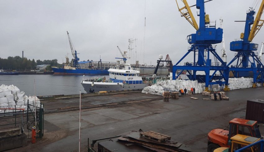 В 2022 году через порт Архангельск в регион доставлено семь тысяч тонн рыбной продукции