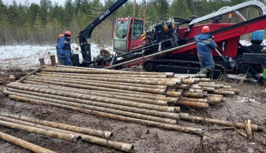 В Холмогорском округе по президентскому нацпроекту прокладывают новый водопровод