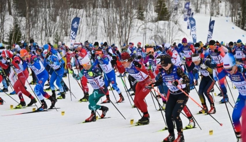 Под Архангельском прошёл традиционный Поморский лыжный марафон