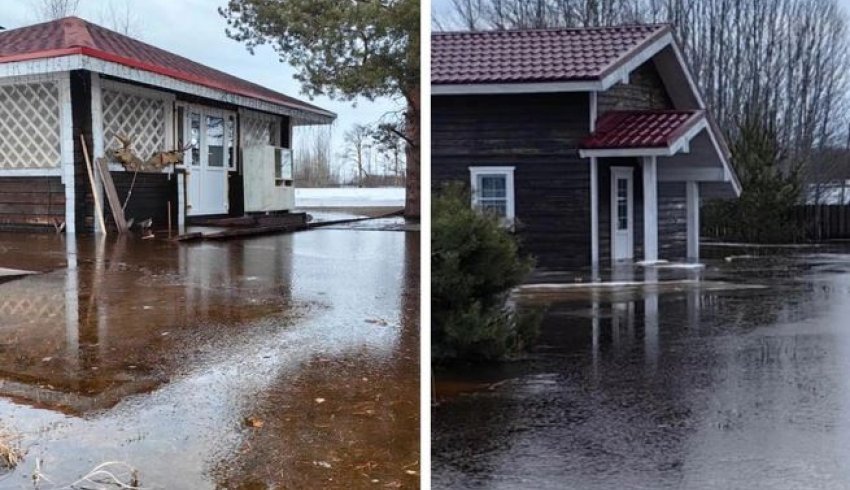 «На емецких наплевать»: жители Архангельской области показали, как топит их дома в ледоход