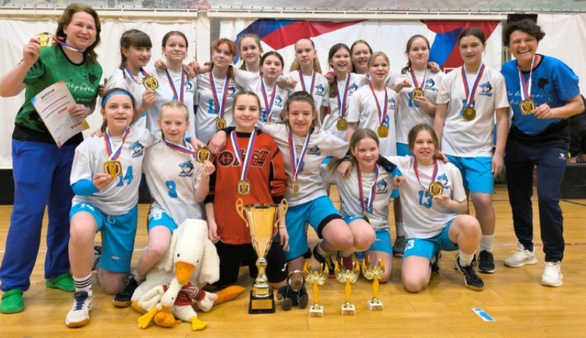 Флорбольная команда «Поморочка» – победитель первенства России