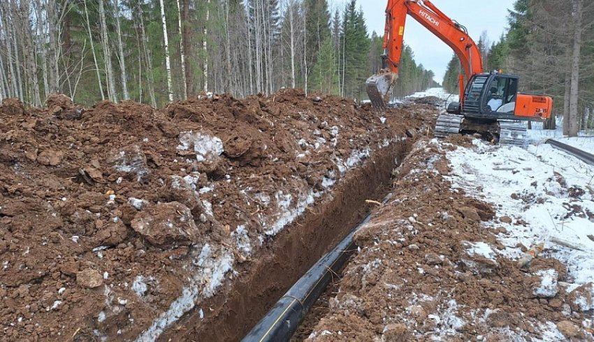 В Поморье строительство трех крупных газопроводов общей протяженностью 99 км планируют завершить в 2025 году
